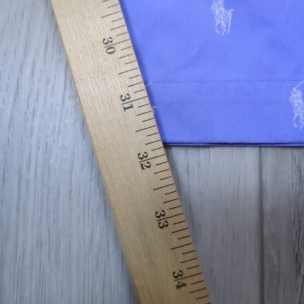 Polo Ralph Lauren Pajama Pants Mens 4XLT Blue White Logo All Over Print Lounge - Picture 14 of 16